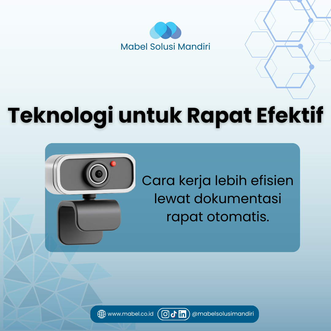 Optimalisasi Dokumentasi Rapat Perusahaan dengan Meeting Recording System
